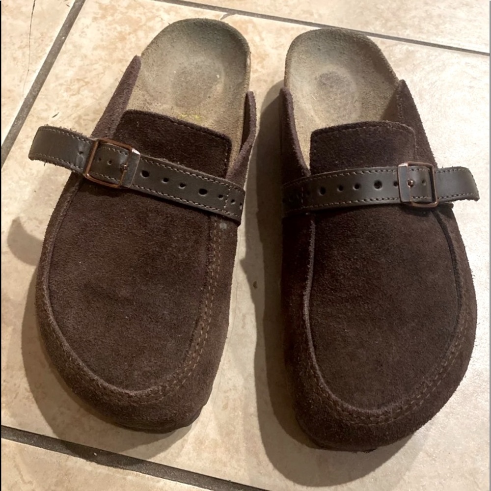 Birkenstock Buckley suede